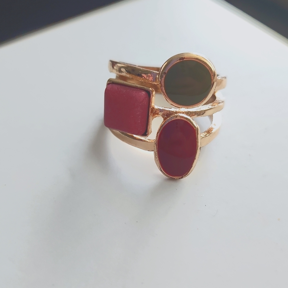 Metal costume ring